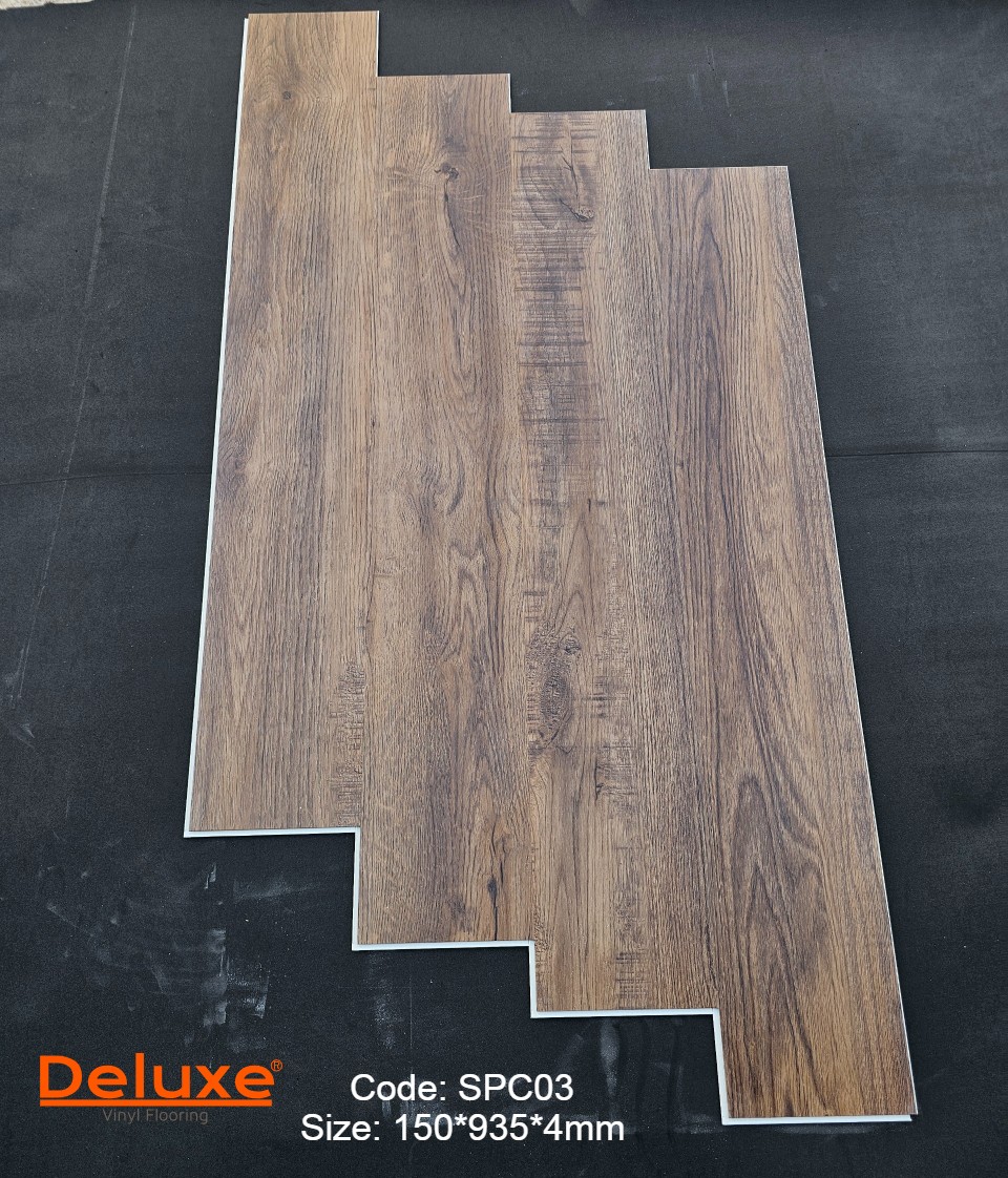 sàn nhựa hèm khóa spc 4li walnut